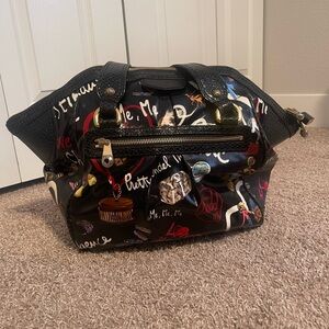 Henri Bendel Black Multicolor Tote Bag